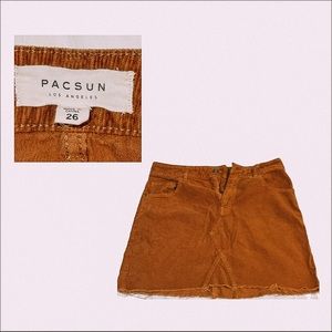 Pacsun Suede Skirt